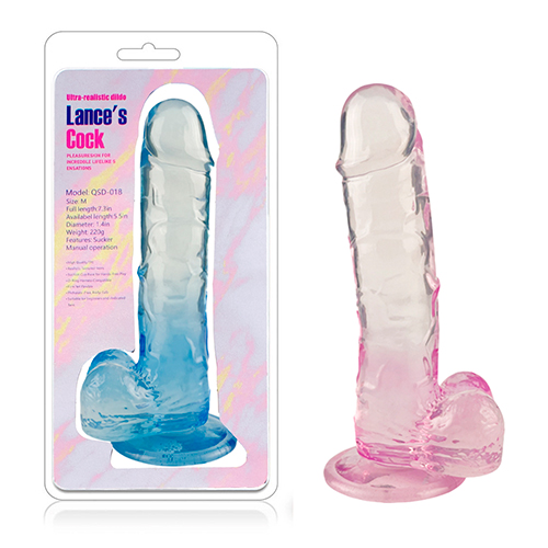 Bicolor Dildo QSD 018 M