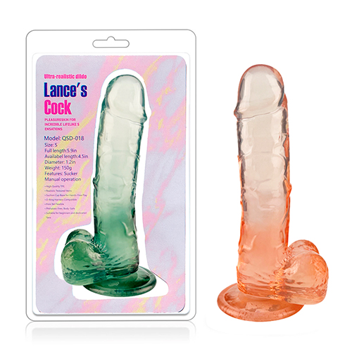 Bicolor Dildo QSD 018 S